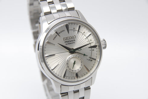【 BOXED N MINT+ 】 Seiko Presage SARY079 Silver Dial AT Men's Watch from JAPAN